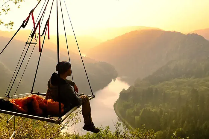 Cool Camping Deutschland - mit Ausblick