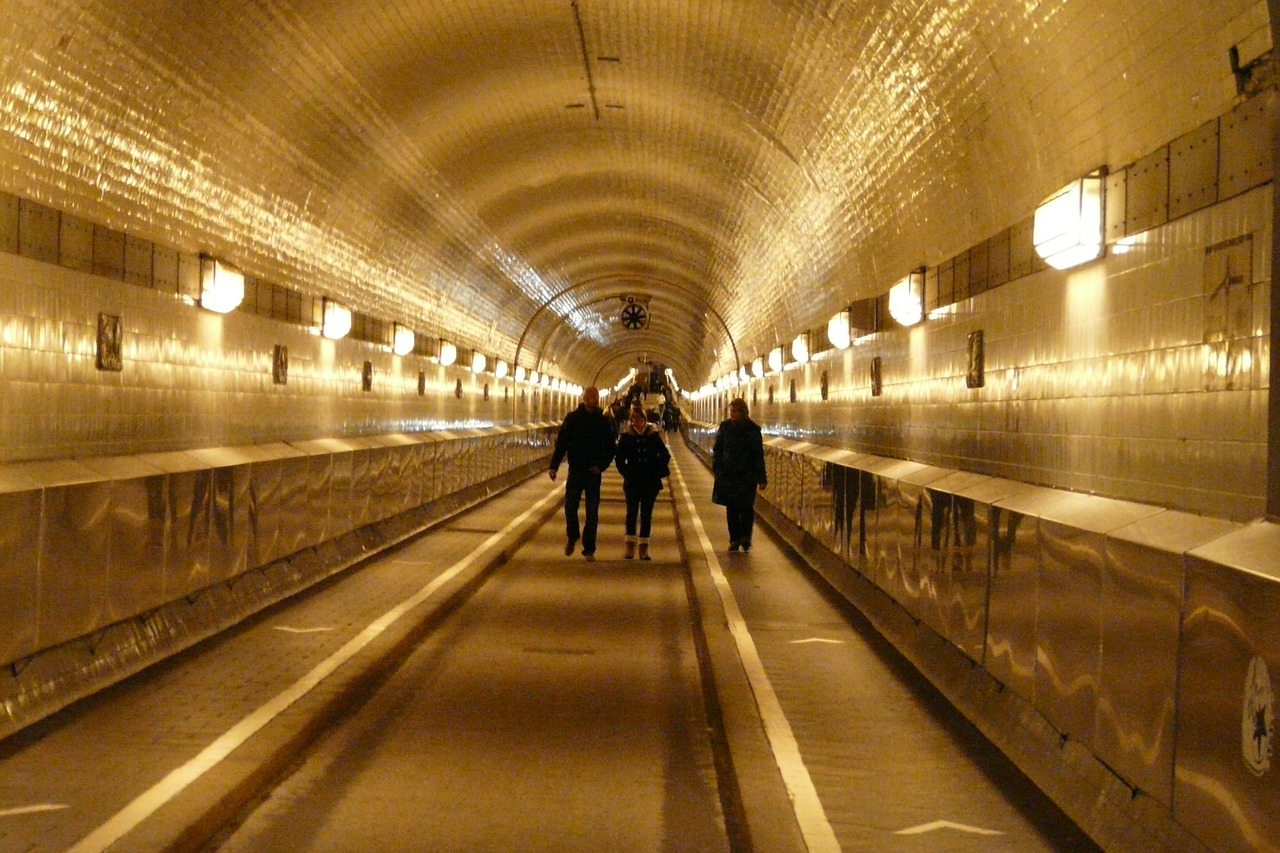 Elbtunnel in Hamburg